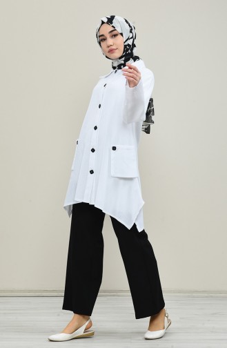 White Tuniek 3134-01