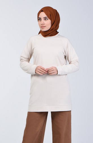 Ecru Sweatshirt 3151-02