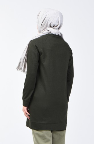 Sweatshirt Khaki Foncé 3151-11