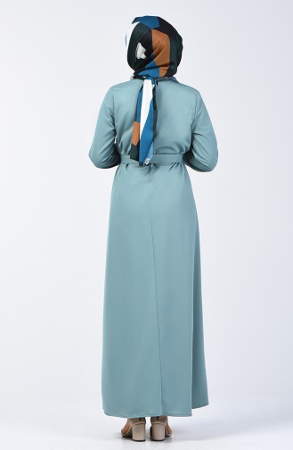 Green Almond Hijab Dress 2009-05