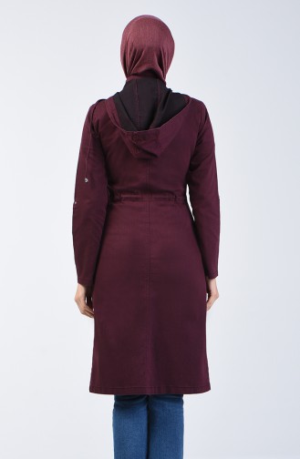 Trench Coat Cerise 6087-04