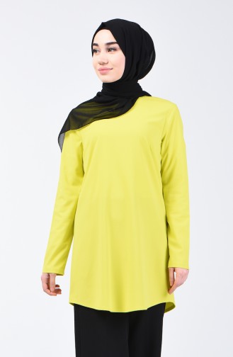 Plain Tunic 3182TNK-01 Neon Green 3182TNK-01