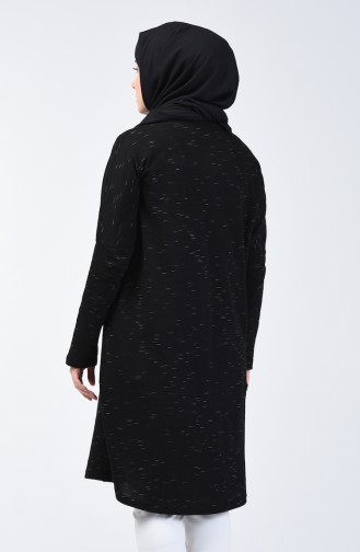 Mevsimlik Tunik 8007-01 Siyah 8007-01