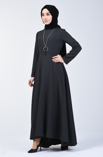 Robe Avec Collier 5132-01 Anthracite 5132-01