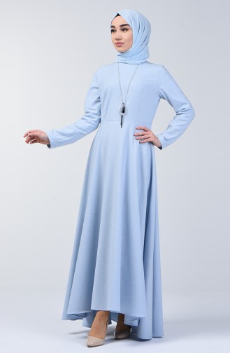 Kleid mit Halskette 5132-12 Eisblau 5132-12