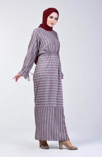 Robe Hijab Bordeaux 4500-01