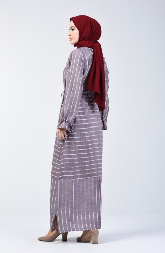 Robe Hijab Bordeaux 4500-01