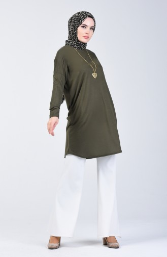 Dark Khaki Tuniek 1268-06