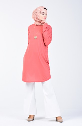 Dark Dusty Rose Tuniek 1268-11