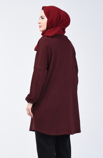 Claret red Tuniek 1274-02