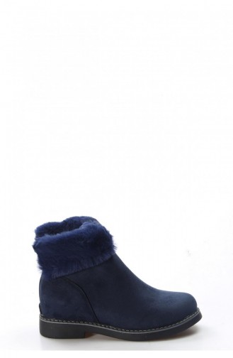 Navy Blue Bot-bootie 629SZA003-198-16777472