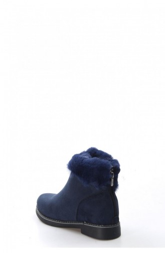 Navy Blue Boots-booties 629SZA003-198-16777472
