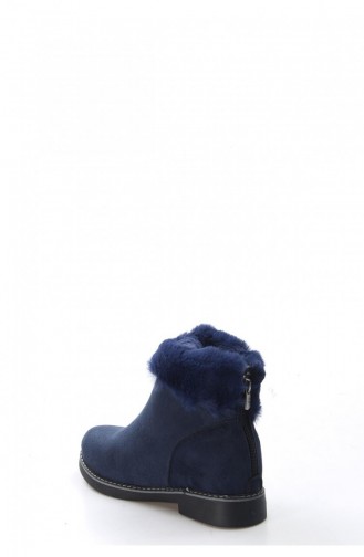 Navy Blue Bot-bootie 629SZA003-198-16777472