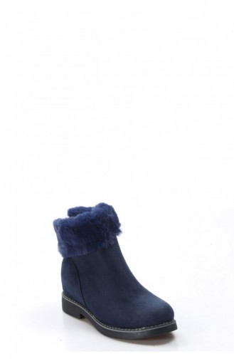 Navy Blue Bot-bootie 629SZA003-198-16777472