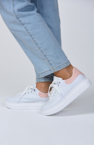 Women s Sneakers 1800-03 White Powder 1800-03