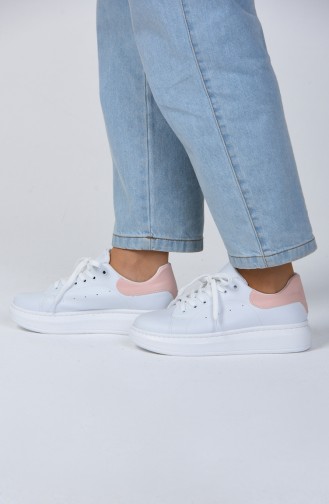 Women s Sneakers 1800-03 White Powder 1800-03