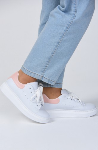 Women s Sneakers 1800-03 White Powder 1800-03