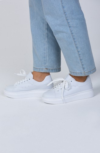 Women s Sneakers 1800-02 White 1800-02