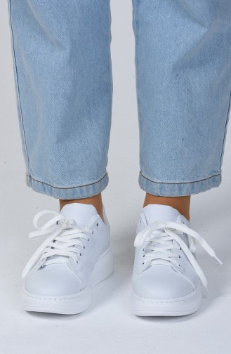 Women s Sneakers 1800-02 White 1800-02