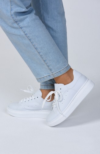 Women s Sneakers 1800-02 White 1800-02