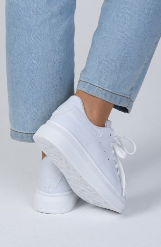 Women s Sneakers 1800-02 White 1800-02