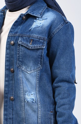 Jeansblau Jacke 2000-01