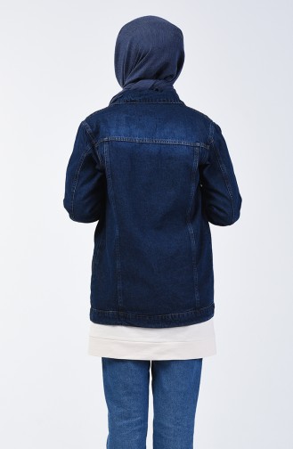 Short Denim Jacket 2000-02 Navy Blue 2000-02