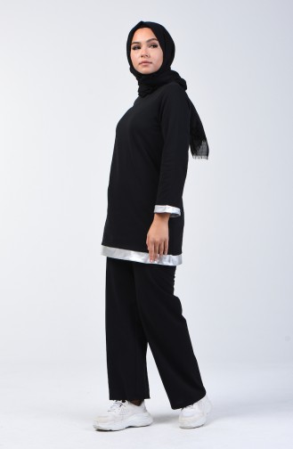 Black Tracksuit 6002-03