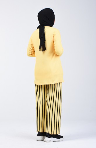 Tunik Pantolon İkili Takım 1959-04 Sarı