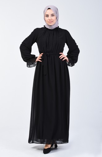 Black İslamitische Jurk 5133-06