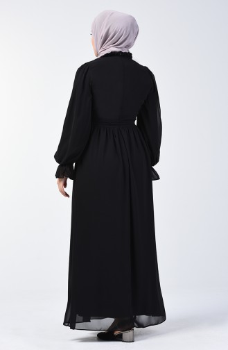 Black İslamitische Jurk 5133-06