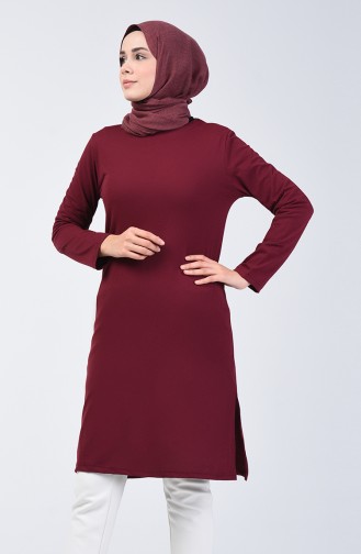 Basic Tunic 5004-02 Claret Red 5004-02