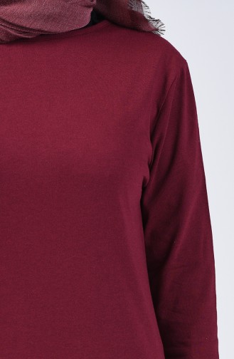 Basic Tunik 5004-02 Bordo