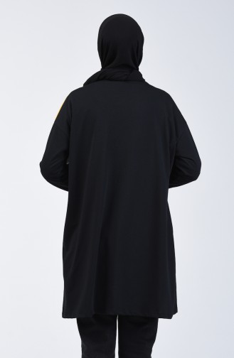 Basic Tunik 5005-02 Siyah Sarı