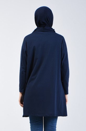 Basic Tunik 5005-04 Lacivert Sarı