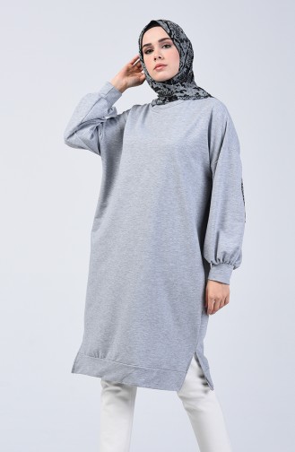 Bat Sleeve Sport Tunic Gray 6366-07