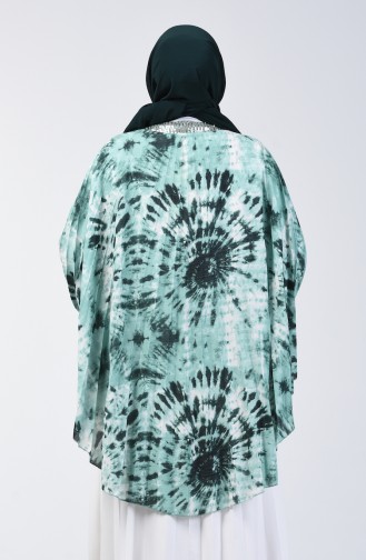 Poncho Plissée 9Y6958501-02 Vert Noisette 9Y6958501-02