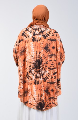 Poncho Plissée 9Y6958501-03 Tabac 9Y6958501-03