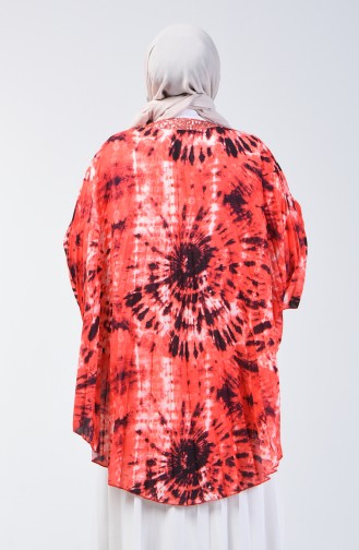 Poncho Plissée 9Y6958501-05 Corail 9Y6958501-05