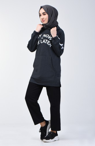 Light Black Sweatshirt 1300-02
