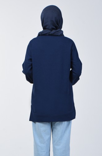 Navy Blue Sweatshirt 1400-03