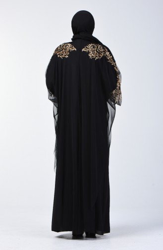 Ensemble Robe de Soirée à Paillettes Deux Pieces  9Y3928002-03 Noir 9Y3928002-03