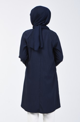 Navy Blue Tuniek 4703-01