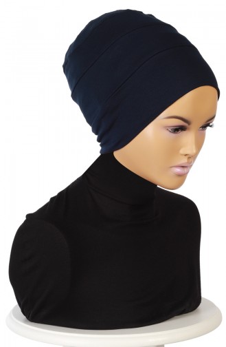 Combed Bonnet B0035-01 Navy Blue 0035-01