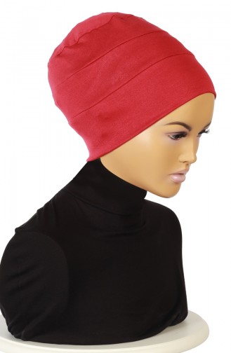 Combed Bonnet B0035-03 Claret Red 0035-03