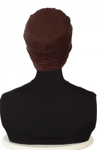 Combed Bonnet B0035-05 Brown 0035-05