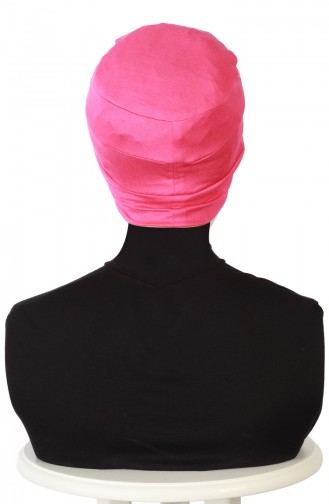 Gekämmter Bonnet  B0035-10 Fuchsia 0035-10