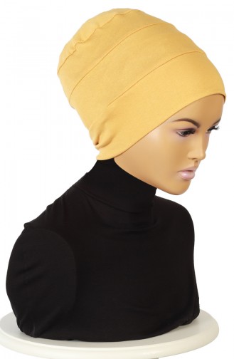 Combed Bonnet B0035-11 Mustard 0035-11