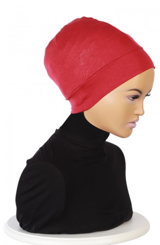 Combed Bonnet B0037-03 Claret Red 0037-03