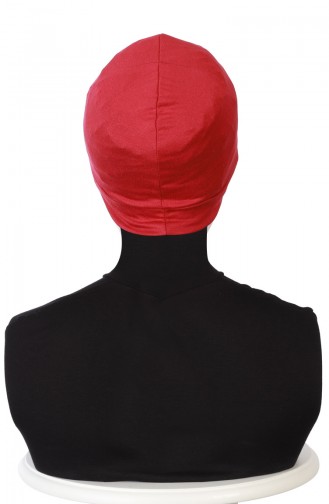 Combed Bonnet B0037-03 Claret Red 0037-03